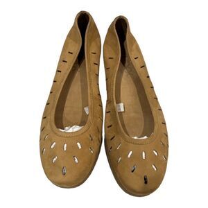 The Flexx Perforated Tan Loafer